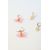 Zara 2-пары сережек с цветком и стрекозой , изображение 4