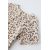 Zara Футболка с открытой вязкой под животный принт , Цвет: Бежевый, Размер: 1½ лет (86 см), изображение 3