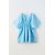 Zara Кафтан с цветочной вышивкой , Цвет: Синий, Размер: 3-6 лет (104-110 см)