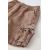 Zara Сохраняйте  шорты-бермуды из льняной ткани , Цвет: Коричневый, Размер: 5 лет (110 см), изображение 3