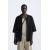 Zara Текстурированная кружевная рубашка , Цвет: Черный, Размер: L (US L), изображение 2