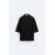 Zara Текстурированная кружевная рубашка , Цвет: Черный, Размер: L (US L), изображение 7