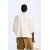 Zara Рубашка с текстурным крючком , Цвет: Бежевый, Размер: S (US S), изображение 3
