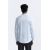 Zara Рубашка из текстурированного твила , Цвет: Синий, Размер: S (US S), изображение 3
