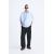 Zara Рубашка "boxy-fit oxford shirt" с сохранённым дизайном, Цвет: Синий, Размер: S-M (US S-M)