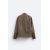 Zara Рубашка из хлопка и шелка с принтом в клетку, Цвет: Коричневый, Размер: S (US S), изображение 7