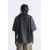 Zara Футболка с эффектом кожи , Цвет: Черный, Размер: XS (US XS), изображение 3