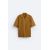 Zara Рубашка из смеси ленцелла , Цвет: Бежевый, Размер: S (US S), изображение 7