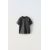 Zara Простая футболка с карманом , Цвет: Черный, Размер: 3 лет (98 см)