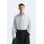 Zara Полосатая рубашка oversize , Цвет: Серый, Размер: S-M (US S-M), изображение 2