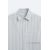Zara Полосатая рубашка oversize , Цвет: Серый, Размер: S-M (US S-M), изображение 10