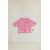 Zara Timelesz - футболка из льня с эффектом окрашивания , Цвет: Розовый, Размер: 1½ лет (86 см)