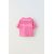 Zara Трикотажная полосатая футболка с вышивкой , Цвет: Розовый, Размер: 1½ лет (86 см), изображение 3