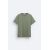 Zara Узкая футболка "basic slim fit" , Цвет: Зеленый, Размер: XL (US XL), изображение 7