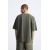 Zara Широкая футболка со свободным кроем , Цвет: Зеленый, Размер: S (US S), изображение 3