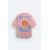 Zara   faded print футболка , Цвет: Розовый, Размер: S (US S), изображение 8