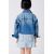Zara Юбка из джинсовой ткани с потёртостями , Цвет: Синий, Размер: 1½ лет (86 см), изображение 3