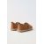 Zara Кожаные штаны из джута , Цвет: Красный, Размер: 26 (16,3 см), изображение 4