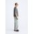Zara Открытая вязаная футболка , Цвет: Серый, Размер: S (US S), изображение 4