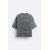 Zara Открытая вязаная футболка , Цвет: Серый, Размер: S (US S), изображение 7