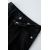 Zara Бермуды из регулярного денима с регулируемой внутренней резинкой на талии и застежкой на пуговицу спереди, Цвет: Черный, Размер: 2 лет (92 см), изображение 3