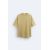 Zara Простая текстурированная футболка , Цвет: Хаки, Размер: S (US S), изображение 6