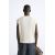 Zara Текстурированная майка в стиле рустик , Цвет: Бежевый, Размер: XL (US XL), изображение 3
