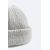 Zara Трикотажная шапочка с коротким отворотом , Цвет: Белый, Размер: M, изображение 2