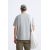 Zara Текстурированная футболка , Цвет: Синий, Размер: XL (US XL), изображение 3
