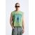 Zara Футболка с техникой окрашивания tie-dye , Цвет: Зеленый, Размер: XL (US XL), изображение 2
