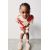 Zara Футболка с яблочным принтом и надписью, Цвет: Серый, Размер: 3 лет (98 см), изображение 5