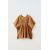 Zara Безрукавный кафтан с круглым вырезом, Цвет: Коричневый, Размер: 3-6 лет (104-110 см), изображение 2