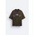 Zara Футболка с принтом , Цвет: Коричневый, Размер: S (US S), изображение 5