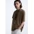 Zara Регулярная посадка мягкая футболка , Цвет: Серый, Размер: S (US S), изображение 5