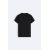 Zara Слим фит футболка , Цвет: Черный, Размер: S (US S), изображение 8