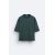 Zara Полосатая текстурированная футболка , Цвет: Зеленый, Размер: XL (US XL), изображение 7