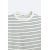 Zara Полосатая текстурированная футболка , Цвет: Белый, Размер: XL (US XL), изображение 9