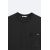 Zara Футболка с карманом и заклепками , Цвет: Черный, Размер: S (US S), изображение 9