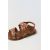 Zara Сандалии с заклепками, Цвет: Коричневый, Размер: 21 (12,9 см), изображение 3