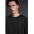 Zara Текстурированная тренировочная футболка , Цвет: Черный, Размер: S (US S), изображение 6