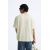 Zara Футболка с вертикальной полосой , Цвет: Зеленый, Размер: S (US S), изображение 3