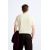 Zara Трикотажная хлопковая футболка , Цвет: Бежевый, Размер: XL (US XL), изображение 3