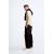 Zara Трикотажная хлопковая футболка , Цвет: Бежевый, Размер: XL (US XL), изображение 4
