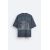 Zara  сохраняет пропавшую кислотную футболку , Цвет: Синий, Размер: S (US S), изображение 7