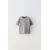 Zara Футболка с эффектом выцветания и вышитым украшением , Цвет: Серый, Размер: 2 лет (92 см)