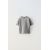 Zara Футболка с эффектом выцветания и вышитым украшением , Цвет: Серый, Размер: 2 лет (92 см), изображение 2