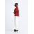 Zara Изношенная и порванная футболка , Цвет: Красный, Размер: M (US M), изображение 4