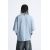 Zara Выцветшая футболка с контрастным принтом , Цвет: Синий, Размер: S (US S), изображение 3