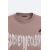 Zara Изображение такой печати размещено на выцветшей футболке с лозунгом , Цвет: Пурпурный, Размер: S (US S), изображение 8