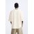 Zara Раздел "irregular jacquard t-shirt" сохраняет топор разделяемый "irregular jacquard t-shirt" , Цвет: Белый, Размер: M (US M), изображение 3